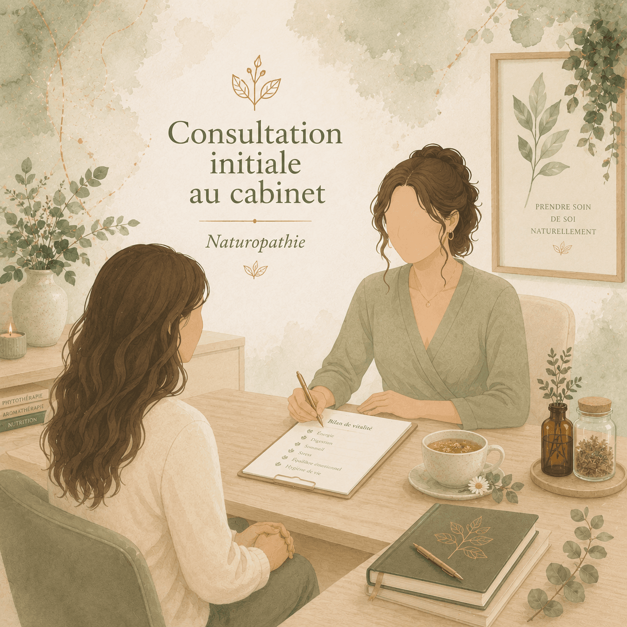 Consultation initiale au cabinet — Naturopathe à Trooz (Liège)